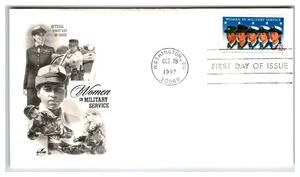 Scott #3164 Women in Military Service 1997 First Day Cover FDC Artcraft
